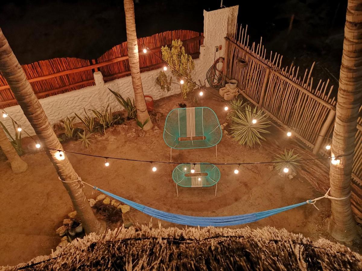 Вилла Casa Cacahuate Holbox-Casa Entera Con Jardin-Whole House With Garden Экстерьер фото